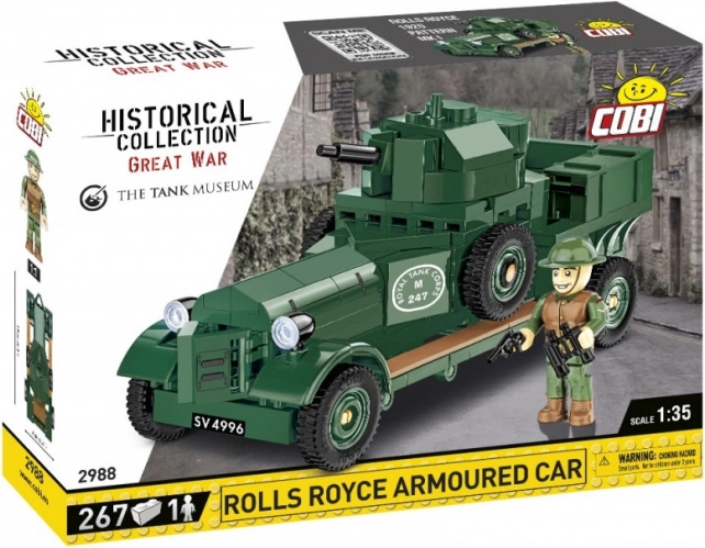 Kocke Povijesna Kolekcija Rolls-Royce Oklopno Vozilo 1920 Model Mk I