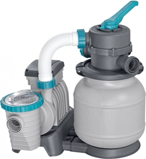 High flow rate for faster water cleaning