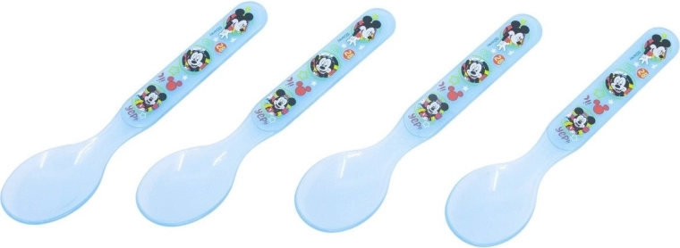 Stor set dječjih žličica Mickey Mouse - 4 kom