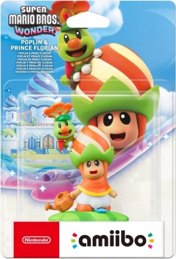 Amiibo Super Mario Bros. Wonder Poplin i princ Florian