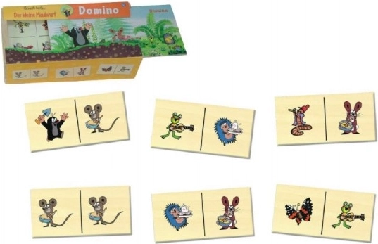 Drveno domino KRTEK Detoa