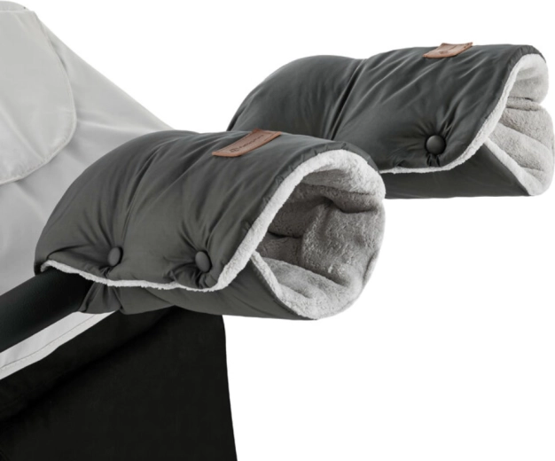 Petite&Mars rukavice za kolica Jasie charcoal grey