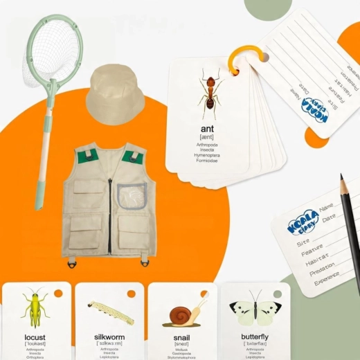 Complete equipment for little explorers