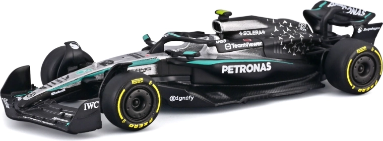 Bburago model bolida Formule 1 F1 Mercedes-AMG Petronas W16 (2025) #12 Kimi Antonelli 1:64