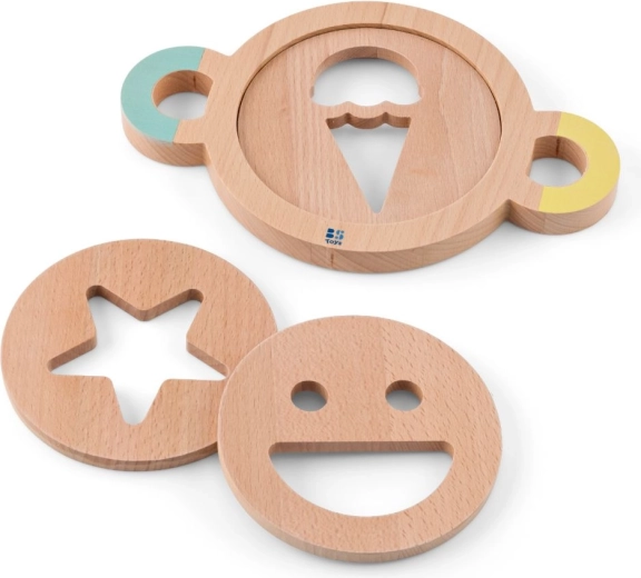 Drveni set kalupa za pijesak za djecu