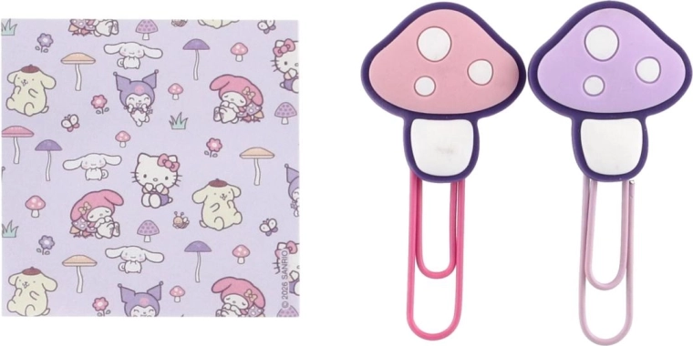 Cute accessories with a mushroom design