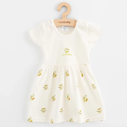New Baby Olives Organic Cotton Short-Sleeve Baby Dress