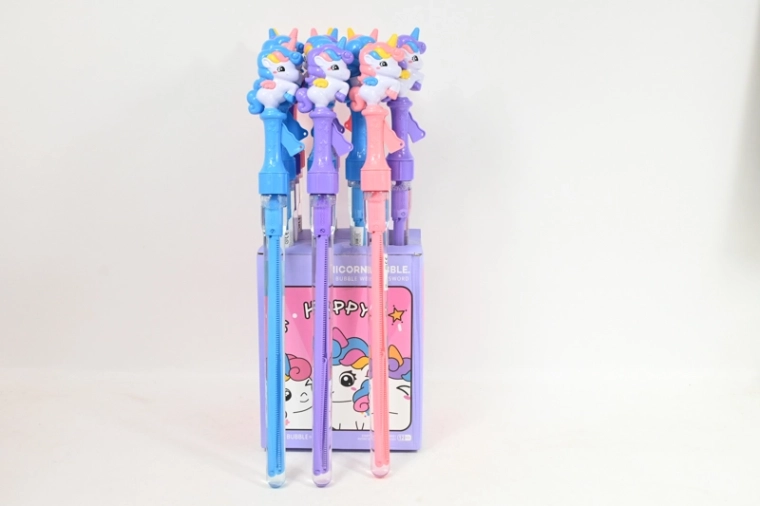 Foldable Unicorn Bubble Wand 48 cm
