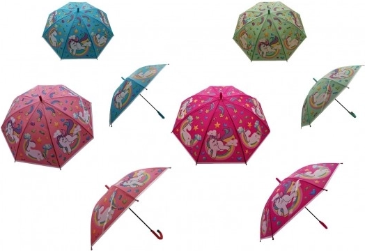 Dječji sklopivi kišobran Jednorog 66 cm