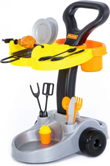 Children's Grill Set with Trolley