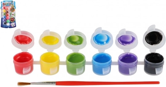 Creatoys boje za tekstil 12 boja sa kistom