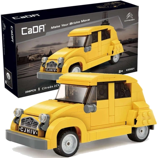 CaDA žuti gradski automobil Citroen 2CV