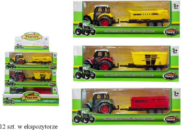 Tractor with trailer