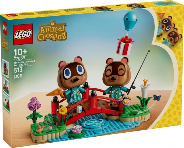 LEGO Animal Crossing Timmy and Tommy on a Walk