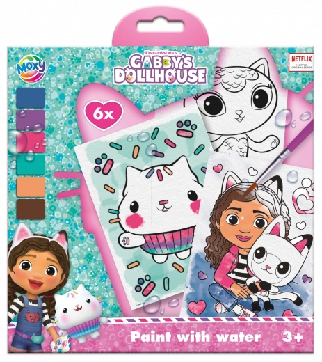 Slikanje vodenim bojama Gabby's čarobna kućica