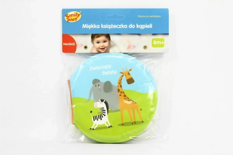SmilyPlay Životinje svijeta – mekana knjiga za kupanje