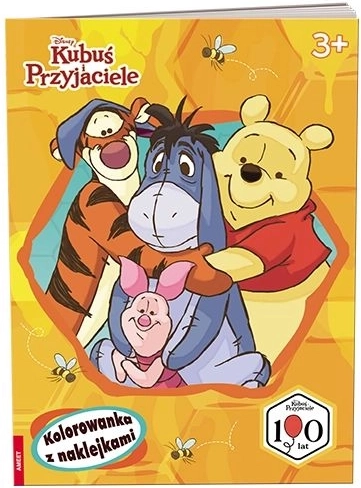 Disney Winnie Pooh i prijatelji – bojanka s naljepnicama