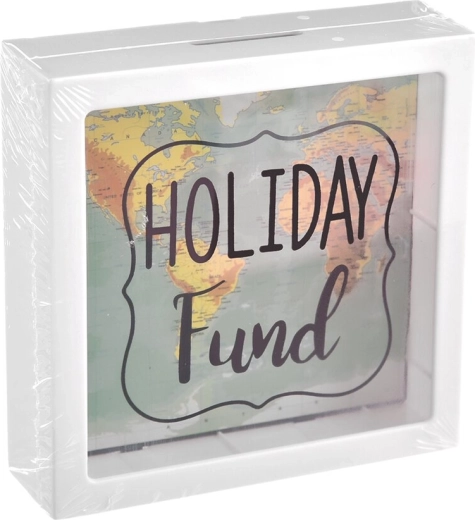 Kasica UH s motivom karte Holiday 15 × 5 × 15 cm