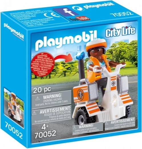 Playmobil City Life spasilac na segwayu s priborom