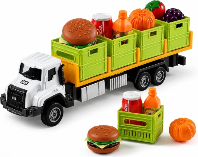 4 crates full of food for delivery role-play