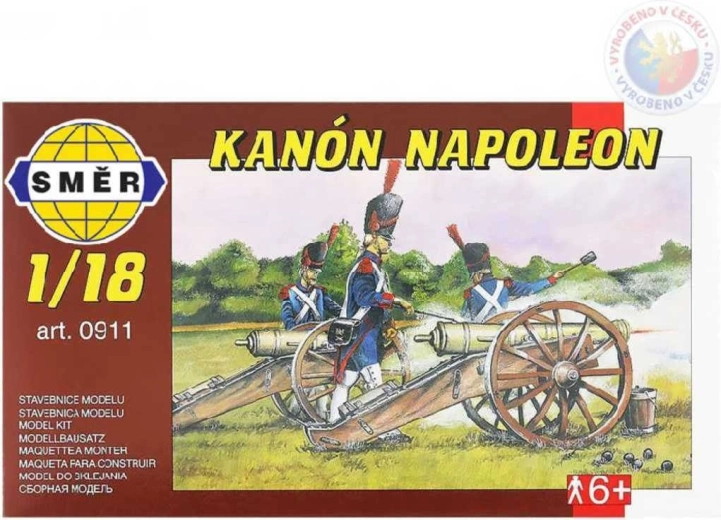 Směr model topa Napoleon 1:18 (plastični komplet za sastavljanje)