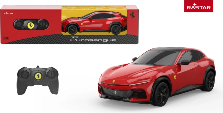 RC auto Ferrari Purosangue 1:24 crveno Rastar