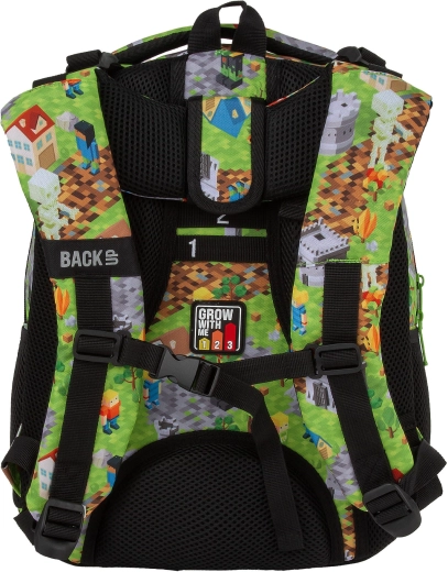 Ergonomic back and stable carrying