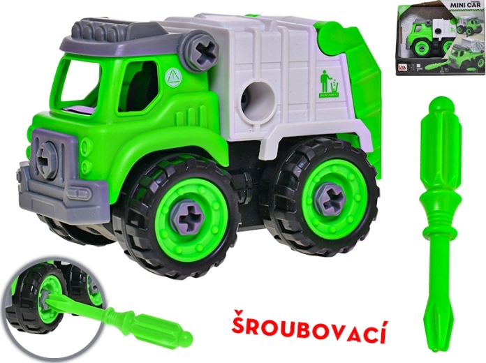 Vijčani kamion za smeće 12,5 cm