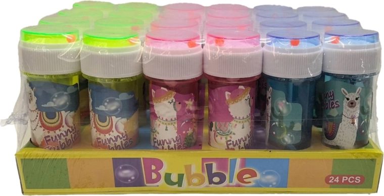 Puhalica za mjehuriće s motivom alpake 50 ml