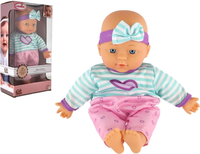 Lutka beba s mekanim tijelom 30 cm u kutiji