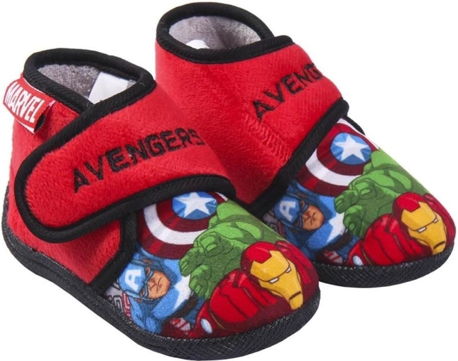 Children's Avengers Slippers with Velcro Fastening