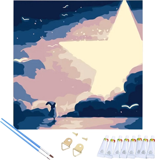 Kompletan slikarski set spreman za uporabu