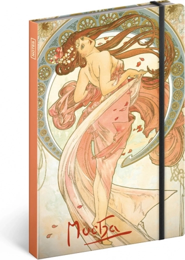 Pocket Notebook Alfons Mucha Dance