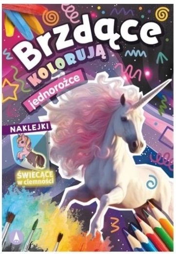 Little Heroes Color In: Unicorns – Glow-in-the-Dark Stickers
