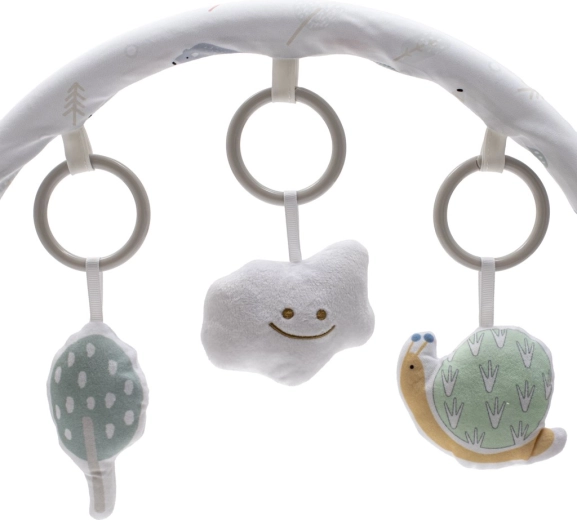 Prečka s igračkama za senzornu stimulaciju