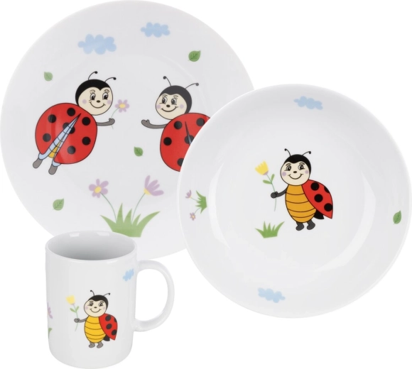 Dječji set za jelo Bubamara 3 kom
