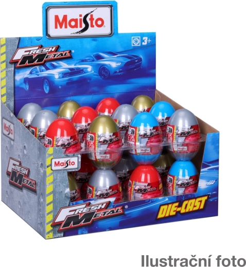 Maisto jaje s metalnim modelom automobila