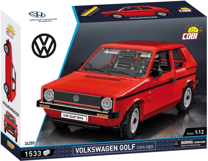 Cobi Volkswagen Golf (1974–1983) 1:12 building set