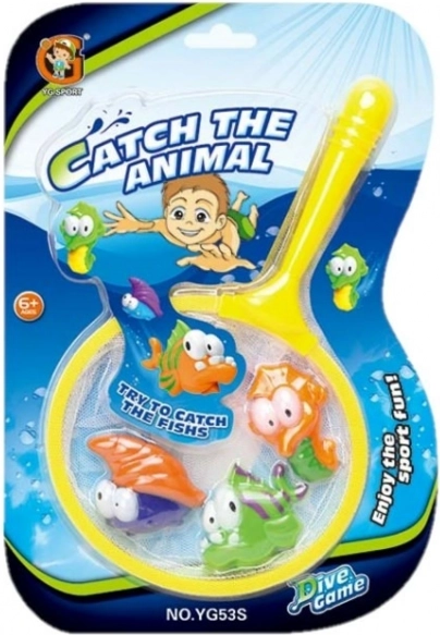 Diving Fishing Game with Net