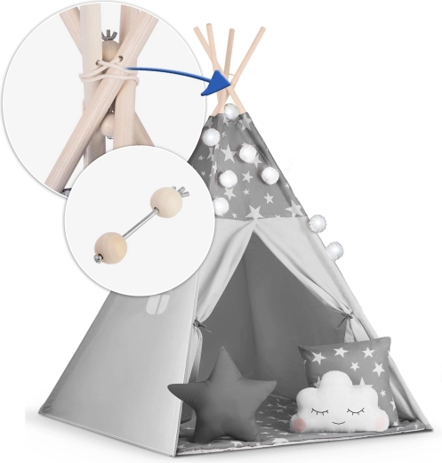 Stabilna drvena konstrukcija + stabilizator gratis
