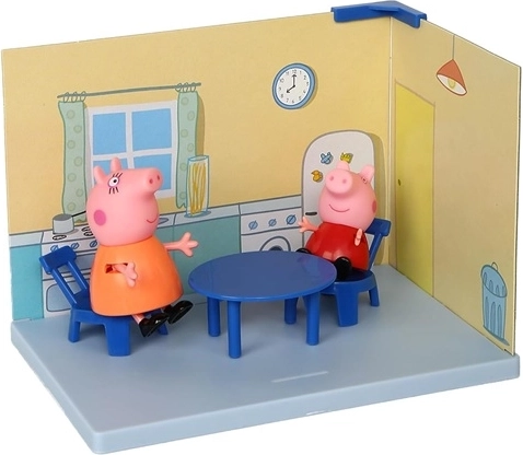 Kitchen scene like a small diorama