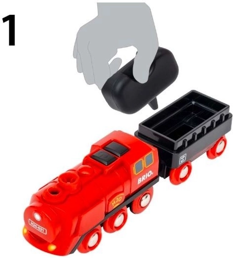 Refilling water using the included wagon