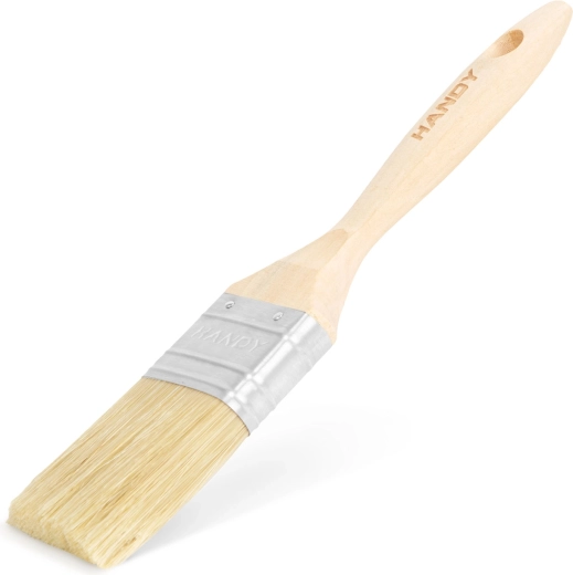 Flat paintbrush with wooden handle, 50 mm