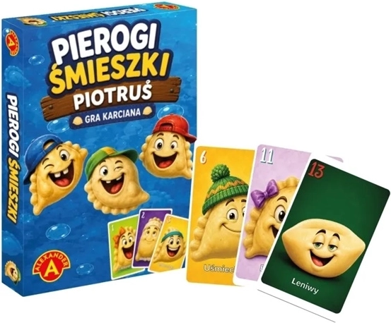 Kartaška igra Piotruś pierogi šmieszki