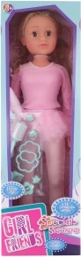 Hodajuća balerina lutka 80 cm