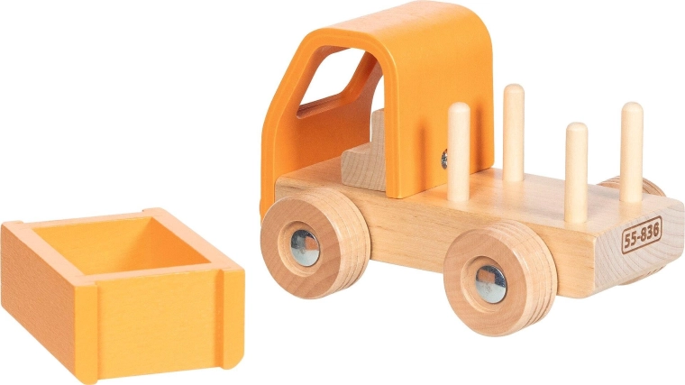 Flatbed for loading and transporting