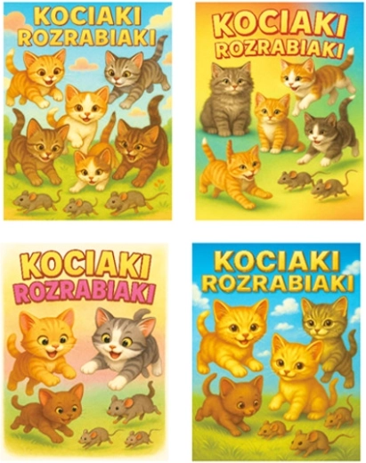 Poklon vrećica M s motivom mačaka