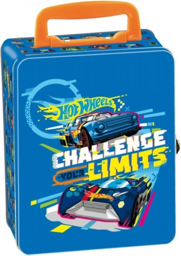Metalni kofer za autiće HOT WHEELS za 18 vozila