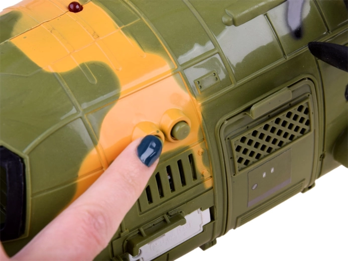 Sound and light for realistic action