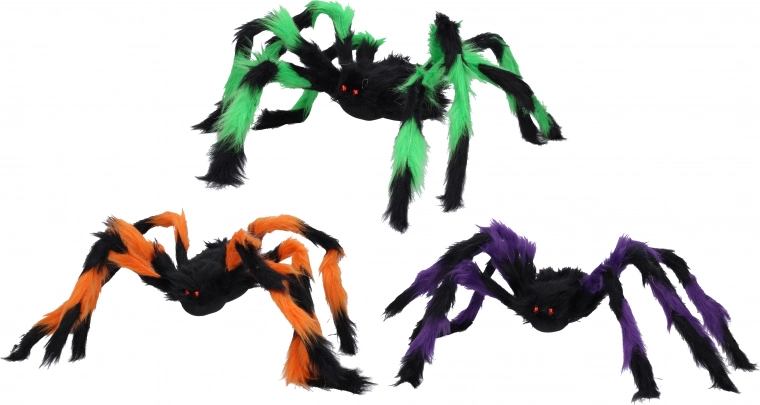 Šareni pauk za Halloween 75 cm